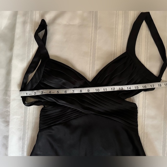 BCBGMaxAzria Classic Black Maxi Dress - Picture 9 of 14